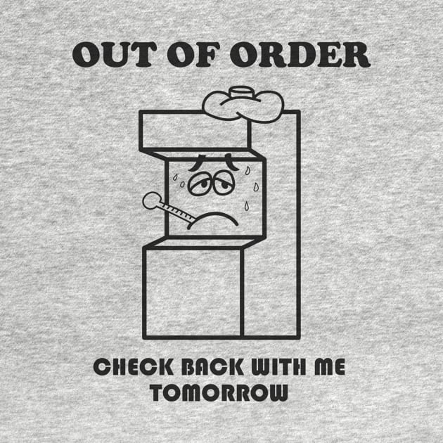 Out of Order at the Arcade by Heyday Threads